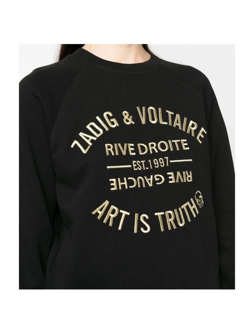 UPPER BLASON BRODE ZADIG&VOLTAIRE | JWSL00001001 NOIR
